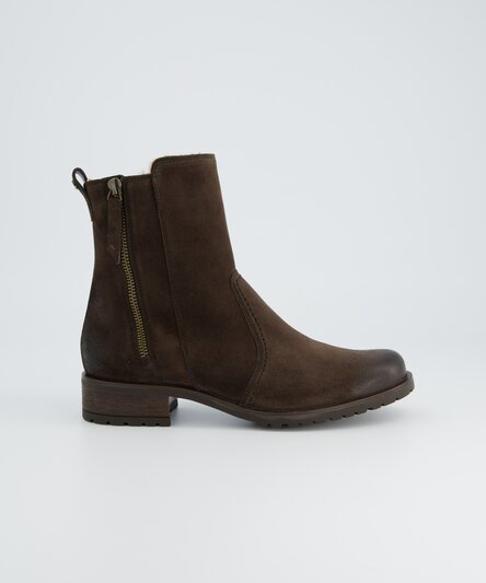 Ankle boots with warm lining