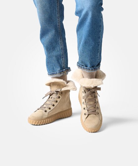 Hightop pauls with RELAXED WIDTH and removable footbed