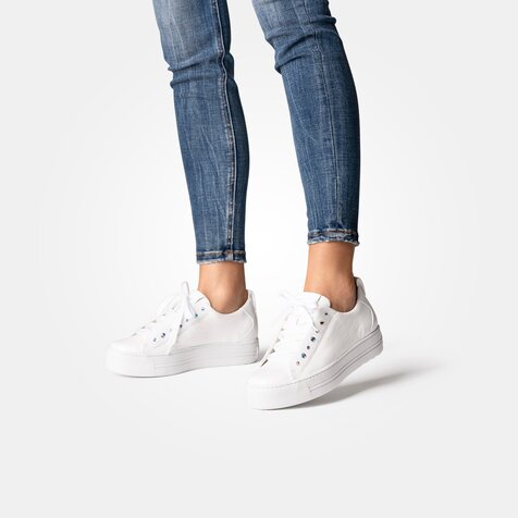 Paul Green 5085-091 SUPER SOFT sneaker in white