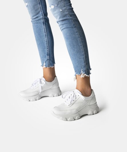 Paul Green 5165-001 SUPER SOFT sneaker in white