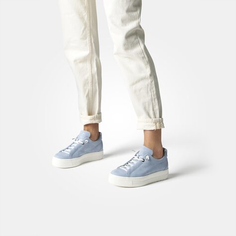 Paul Green 5017-223 SUPER SOFT sneaker in light blue