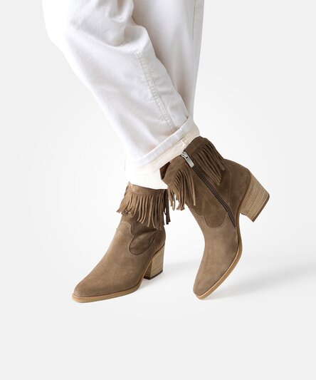 SUPER SOFT Ankle boot with lambskin lining