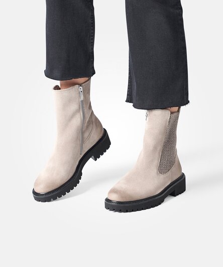 Chelsea-Boots mit Warmfutter