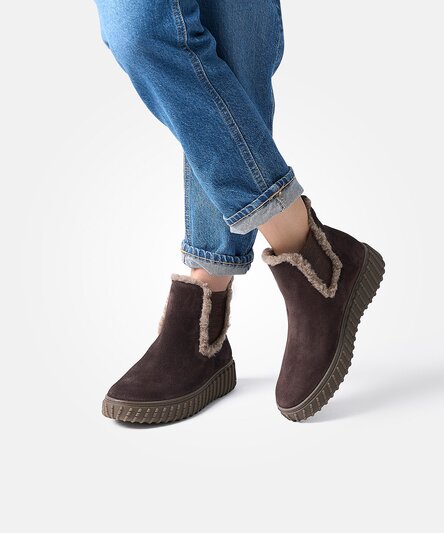 Chelsea-Boots mit RELAX-WEITE und Wechselfußbett