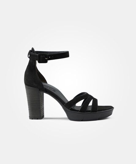 Paul Green 7930-033 Plateau high-heel sandals in black