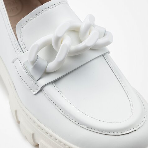 Paul Gree 2921-023 SUPER SOFT loafer in white