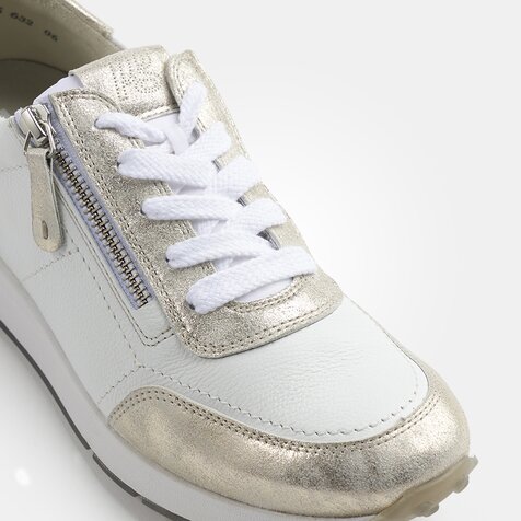 Paul Green 4085-283 SUPER SOFT sneaker in RELAXED-WIDTH in white