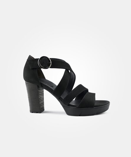 Plateau high-heel sandals