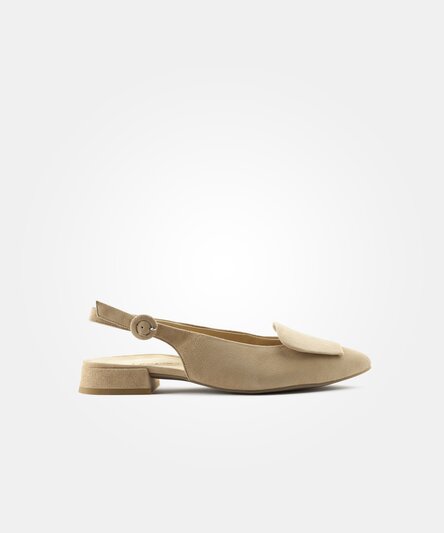Sling-back wedges