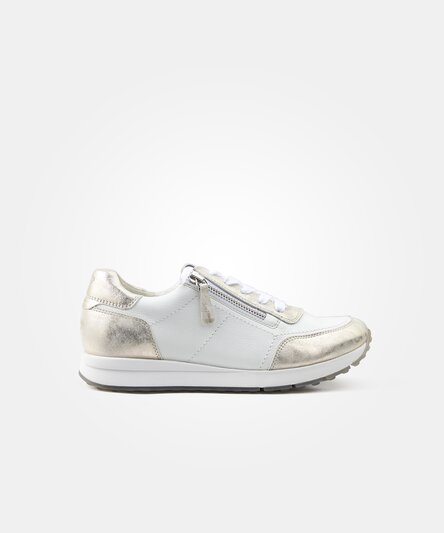 Paul Green 4085-283 SUPER SOFT sneaker in RELAXED-WIDTH in white