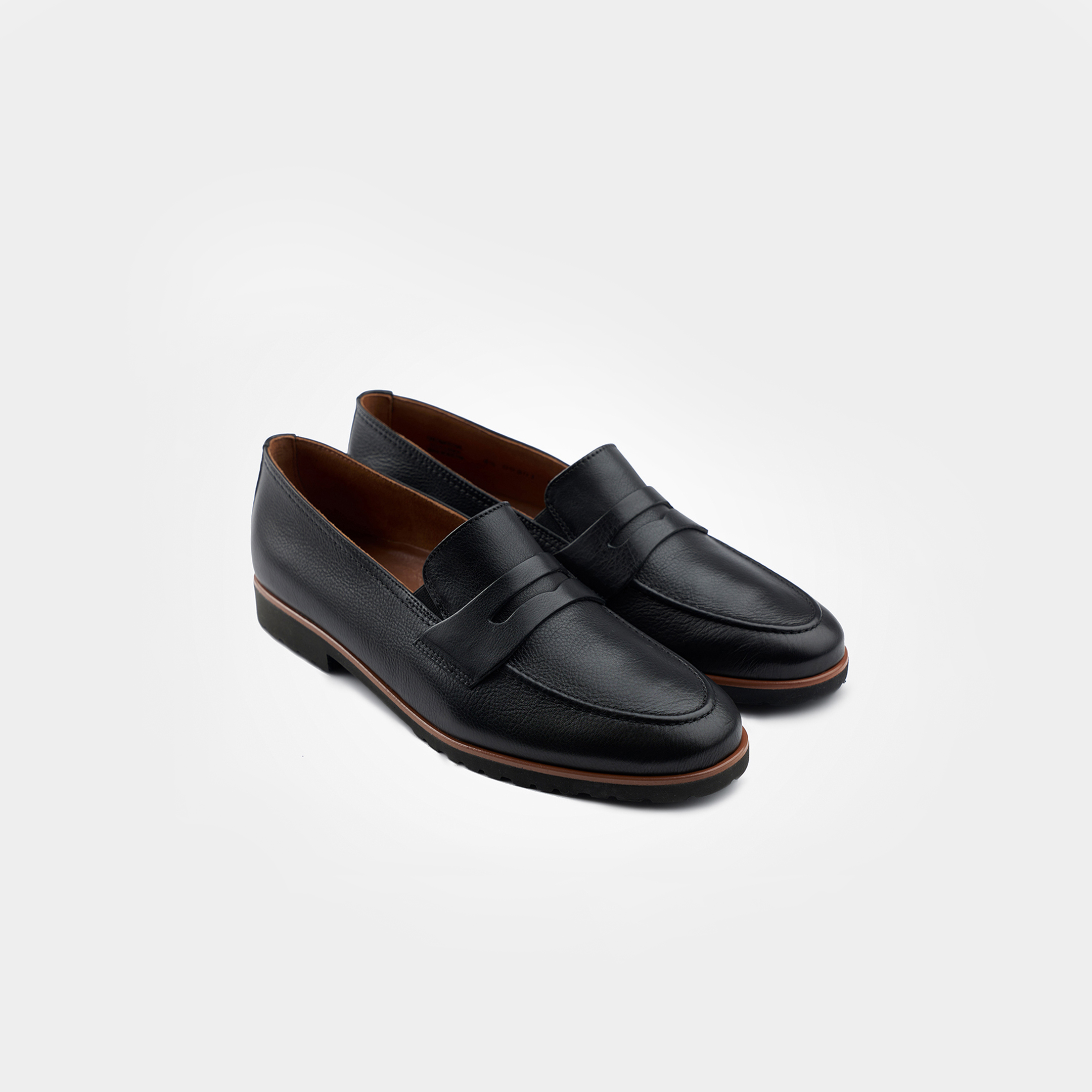 Loafers for women in black - Paul Green display picture 2