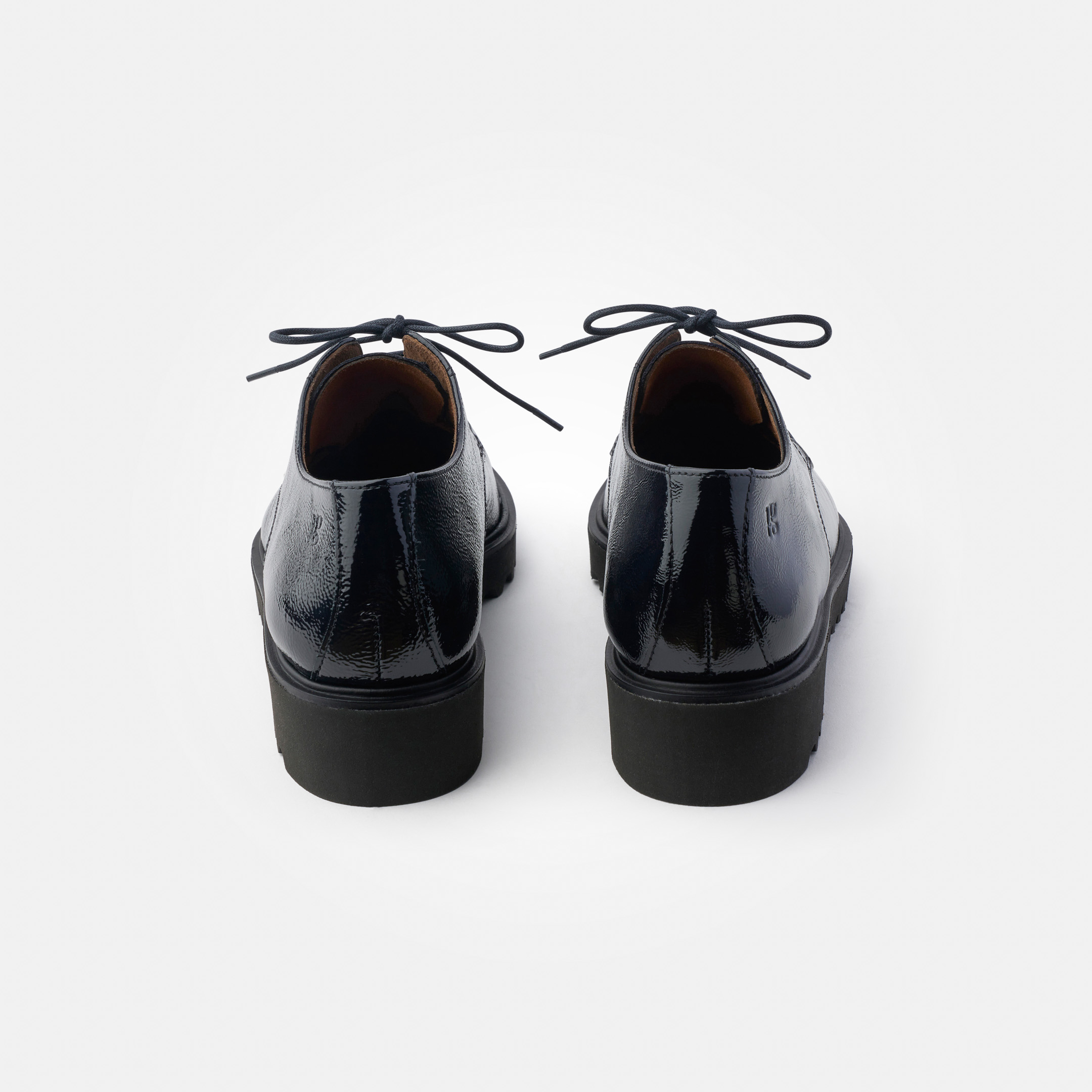 Lace-ups in blue leather - Paul Green display picture 2